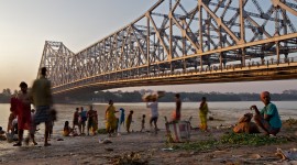 29th November 2011 - Howrah Bridge, Calcutta